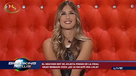 daniela en tetas|Gran Hermano 2022: el descuido hot de Julieta en el jardín